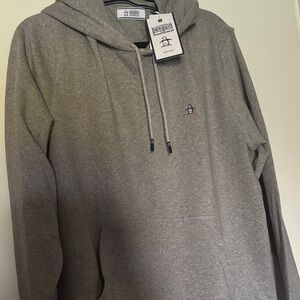 Original Penguin Men's Heather Gray Hoodie